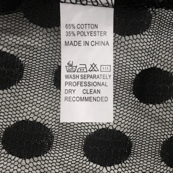 Savvy Sexy Set Lace Polka Dot Kimono Wrap Lingerie - Picture 4 of 11